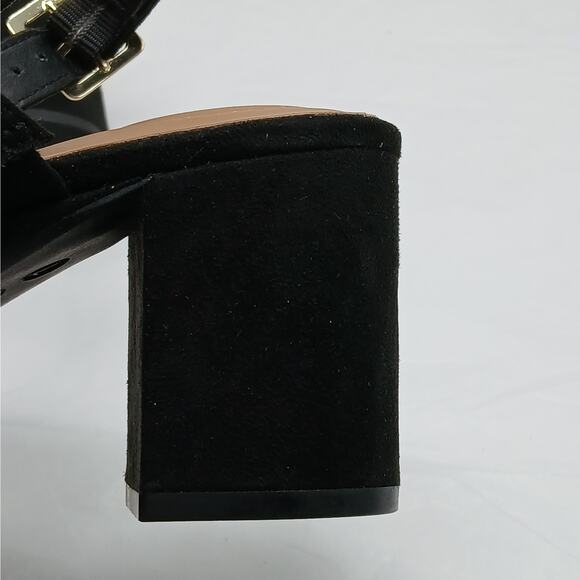 Giani Bernini Womens Sandals Shoes Size 7M Black Chunky Heel Platform Summer - Picture 12 of 12